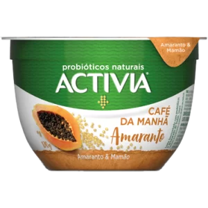 ACTIVIA LF 170G CAFÉ DA MANHÃ AMARANTO / MAMÃO