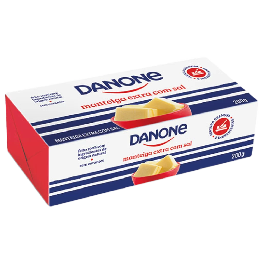 MANTEIGA DANONE TABLETE 200G
