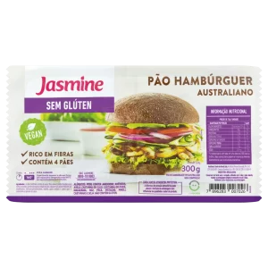 PÃO DE HAMBÚRGUER SEM GLÚTEM  300G
